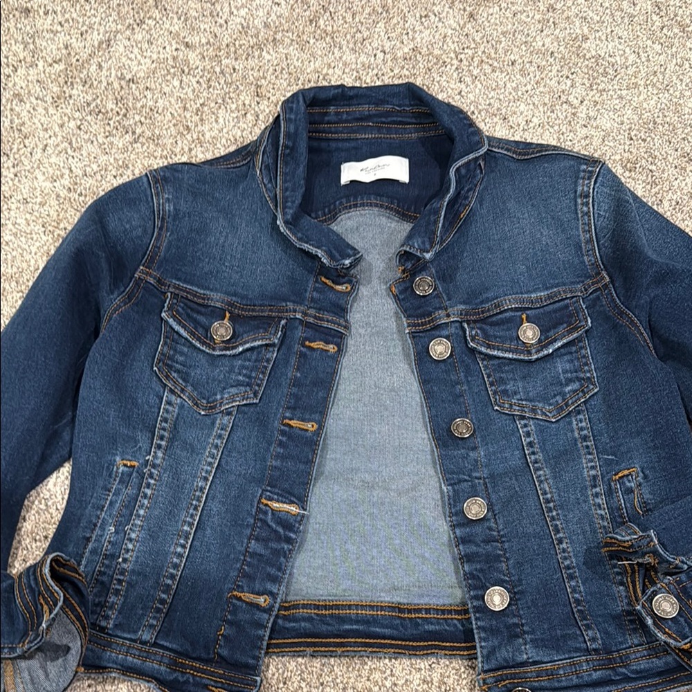 Kan Can Stylish Blue Denim Jacket